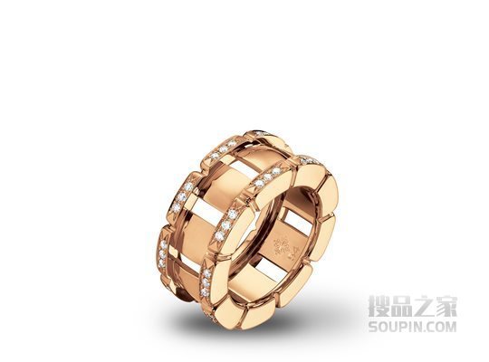 Twenty~4自动机械腕表，玫瑰金搭配银灰色表盘，7300/1200R-010
