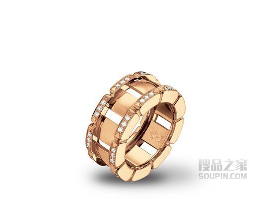 Twenty~4自动机械腕表，玫瑰金搭配棕色表盘，7300/1201R-010