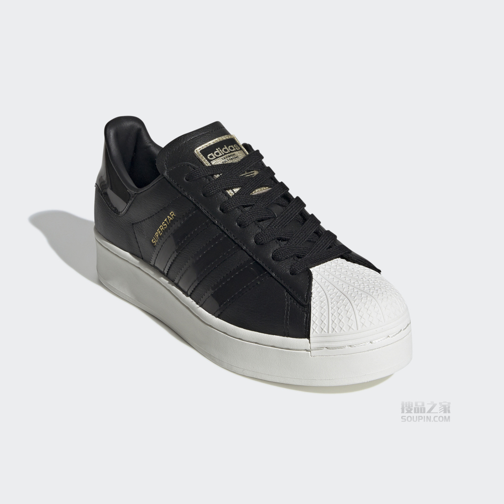 SUPERSTAR BOLD W Black Pink同款经典运动鞋