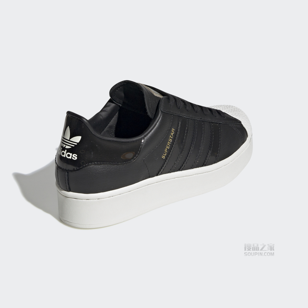 SUPERSTAR BOLD W Black Pink同款经典运动鞋