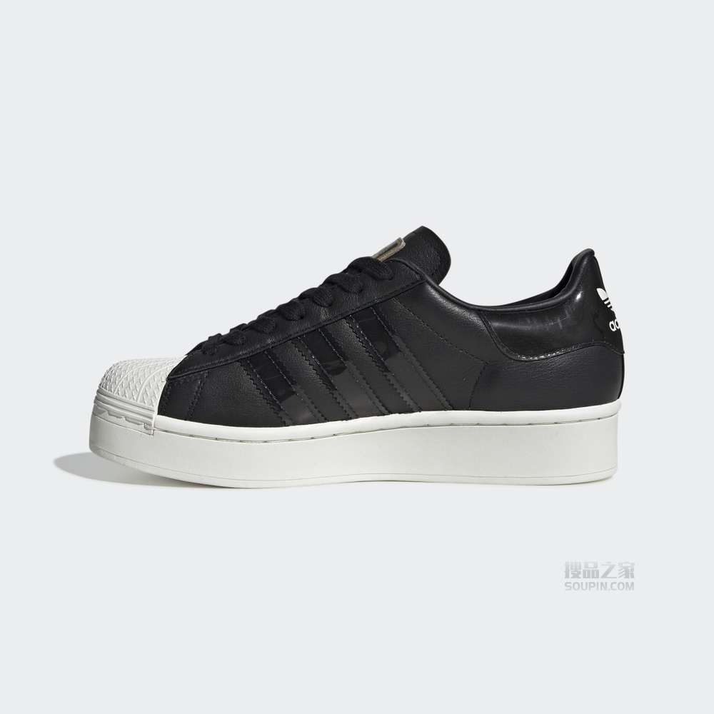 SUPERSTAR BOLD W Black Pink同款经典运动鞋