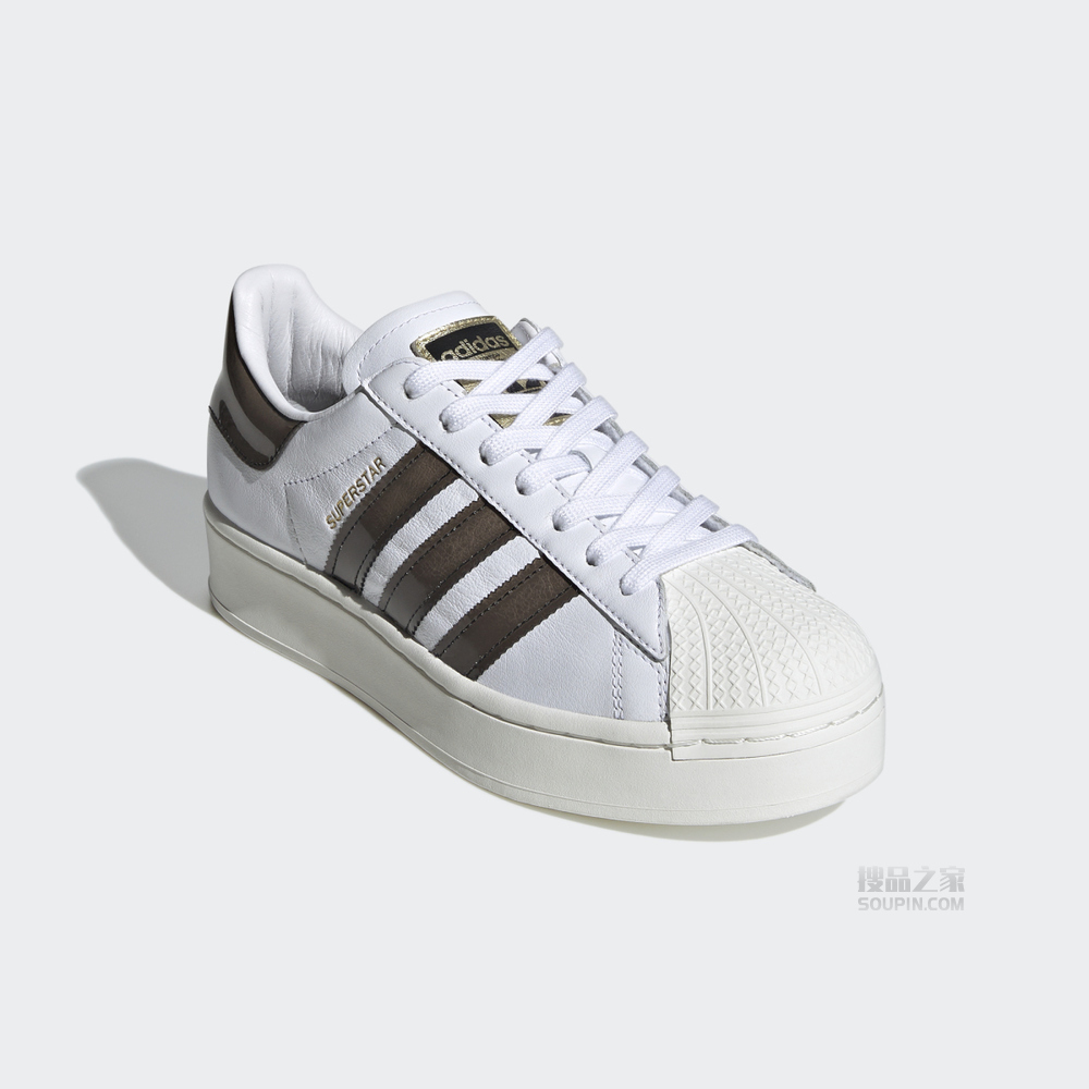 SUPERSTAR BOLD W Black Pink同款经典运动鞋