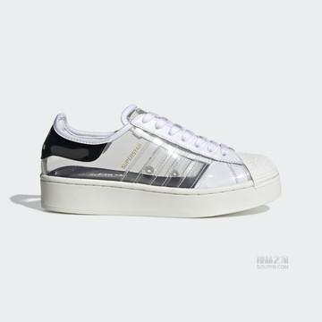 SUPERSTAR BOLD W Black Pink同款经典运动鞋