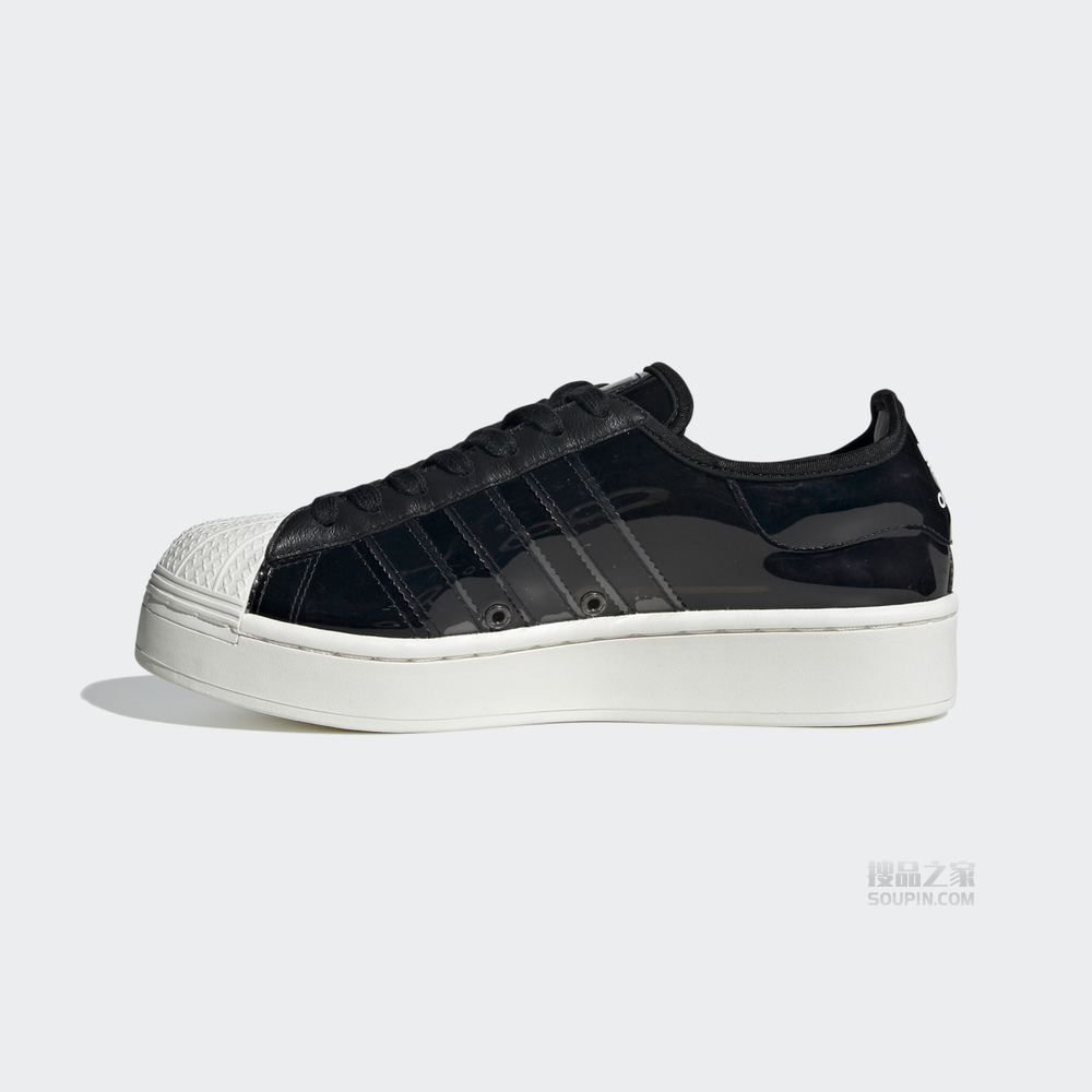 SUPERSTAR BOLD W Black Pink同款经典运动鞋