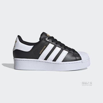 SUPERSTAR BOLD W Black Pink同款经典运动鞋