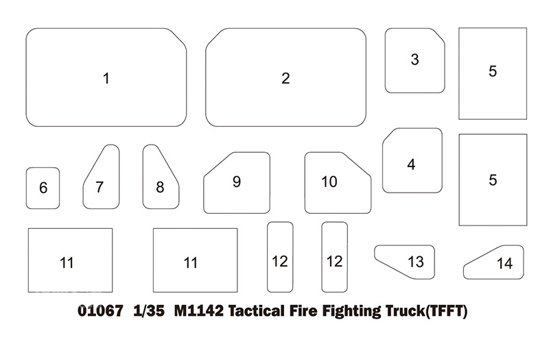 M1142战术消防车 