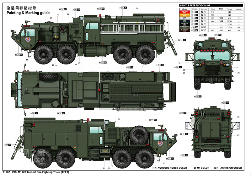 M1142战术消防车 