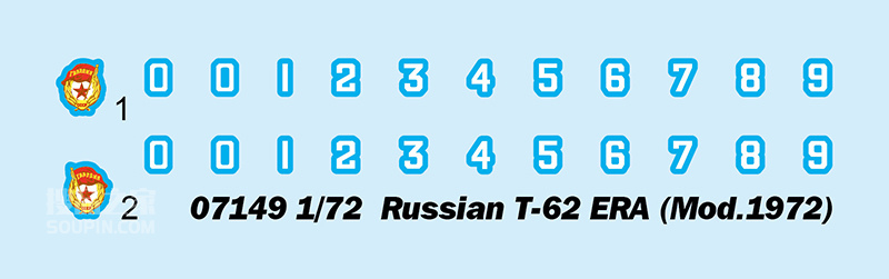 俄罗斯 T-62 ERA(1972年型改) 