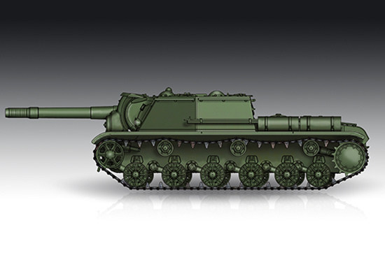 苏联SU-152自行火炮-后期型 