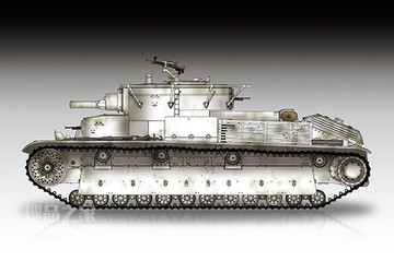 苏联T-28中型坦克(铆接型) 