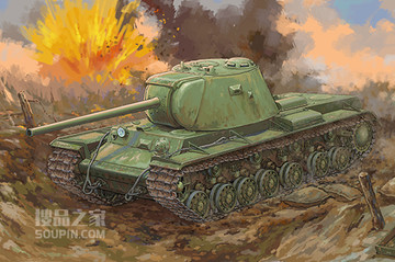 俄罗斯KV-3重型坦克 