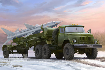 俄罗斯Zil-131V牵引车&萨姆-2运输车 