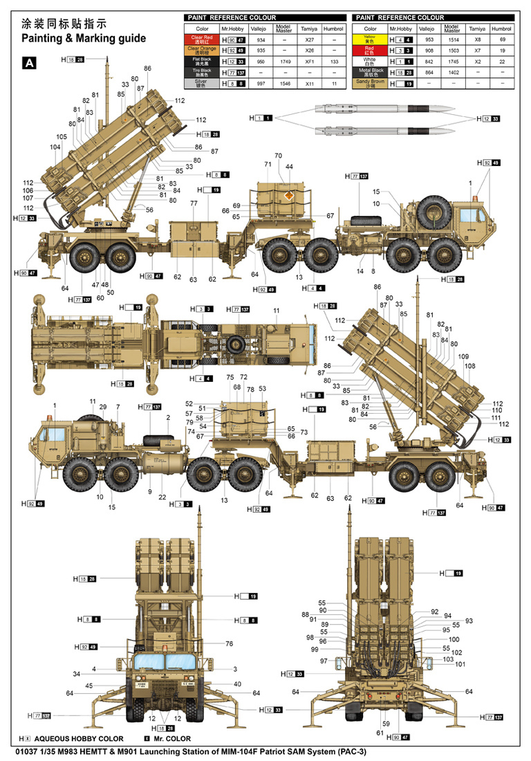 美国M983拖车&MIM-104F爱国者导弹系统(PAC-3) 