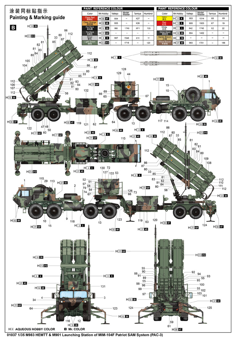 美国M983拖车&MIM-104F爱国者导弹系统(PAC-3) 