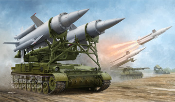 苏联2K11A萨姆-4防空导弹发射车 