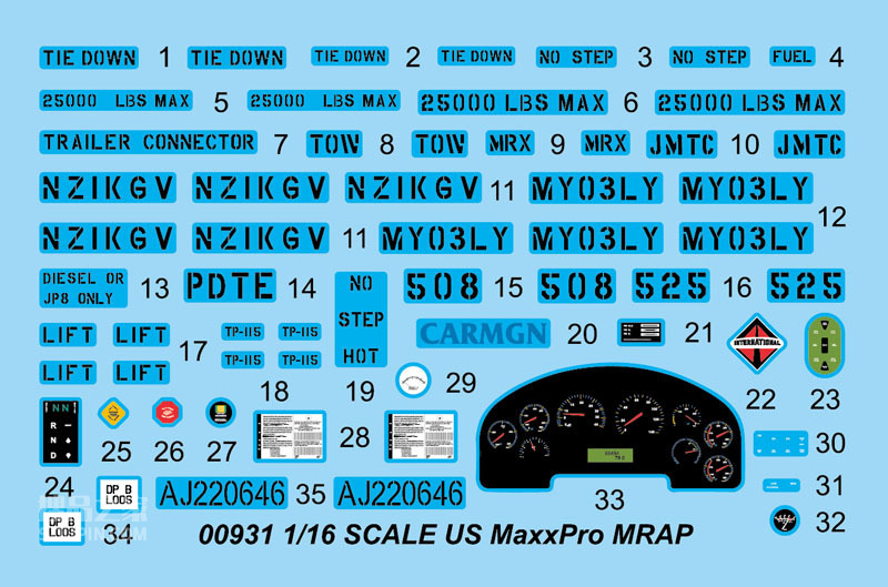 美国MaxxPro防地雷反伏击车 