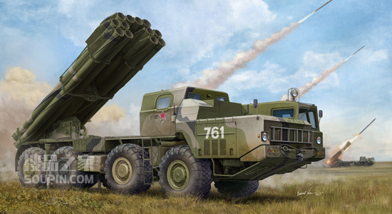 俄罗斯9A52-2“龙卷风”-M 300毫米多管火箭发射系统 