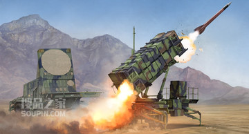 美国MIM-104C爱国者导弹系统(PAC-2)及AN/MPQ-53雷达 