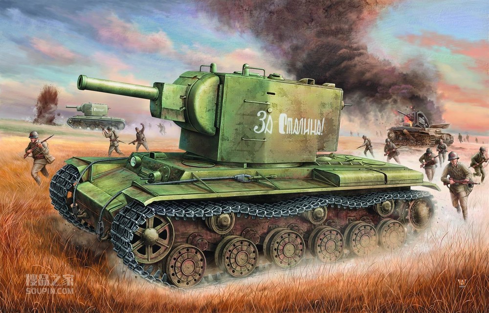 苏联KV-2坦克 