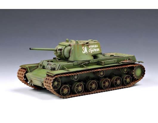 苏联KV-1 1942年型轻量化铸造炮塔坦克 