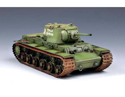 苏联KV-1 1942年型轻量化铸造炮塔坦克 