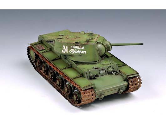 苏联KV-1 1942年型轻量化铸造炮塔坦克 