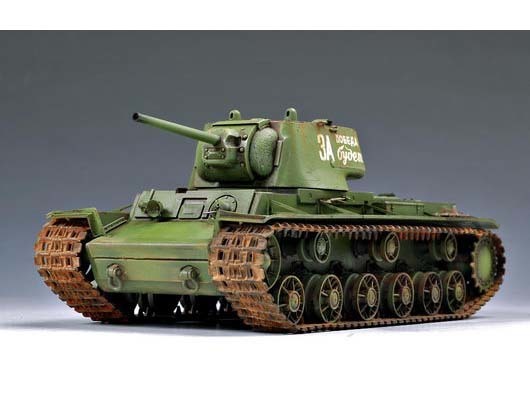 苏联KV-1 1942年型轻量化铸造炮塔坦克 