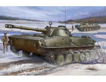 俄罗斯PT-76水陆坦克 