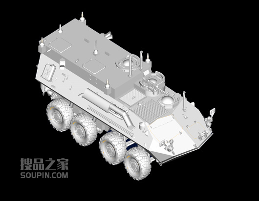 美国海军陆战队 LAV-C2 指挥通信车 