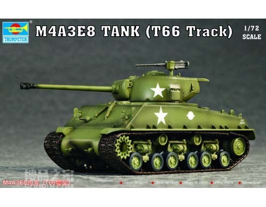 M4A3E8坦克 (T66履带) 