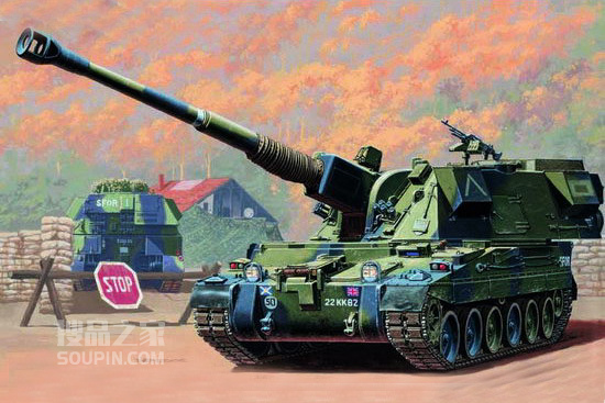 英国AS-90 155mm自行榴弹炮 