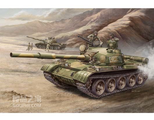俄罗斯T-62坦克 1972 年型 