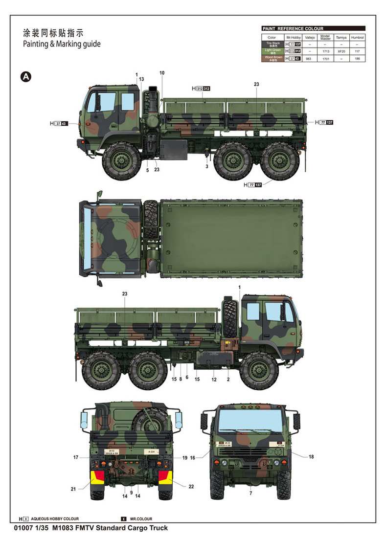 美国M1083战术卡车 