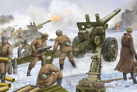 苏联ML-20型152mm牵引榴弹炮 
