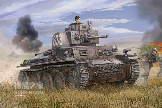 德国PzKpfw 38(t) Ausf.E/F坦克 