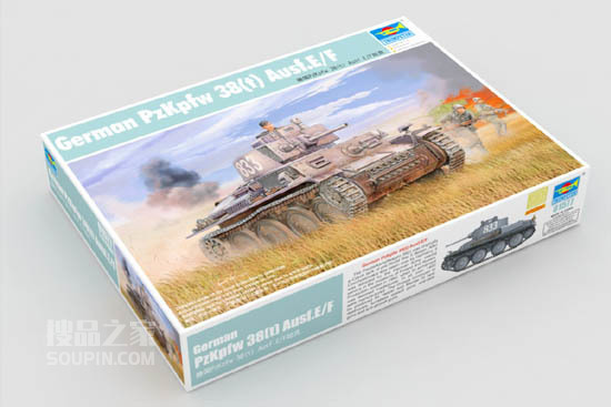 德国PzKpfw 38(t) Ausf.E/F坦克 