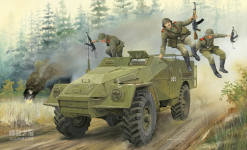俄罗斯BTR-40装甲输送车 