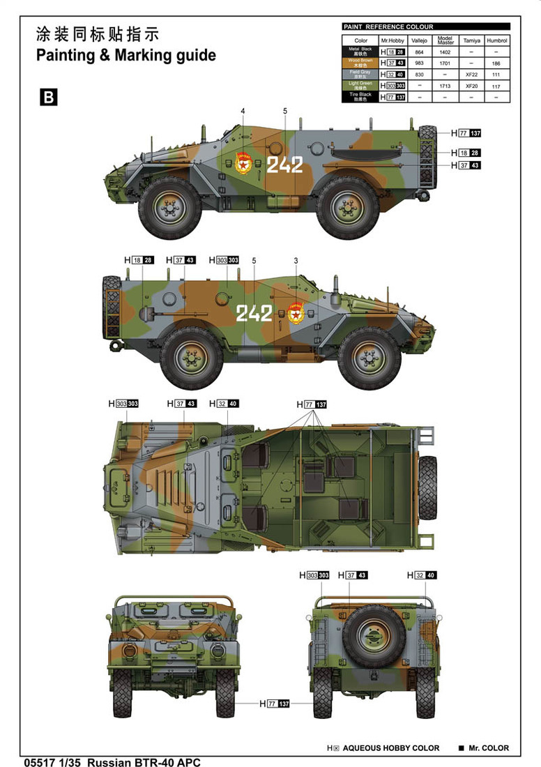 俄罗斯BTR-40装甲输送车 
