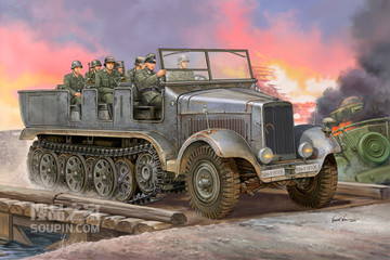 德国Sd.Kfz.6五吨半履带火炮牵引车 