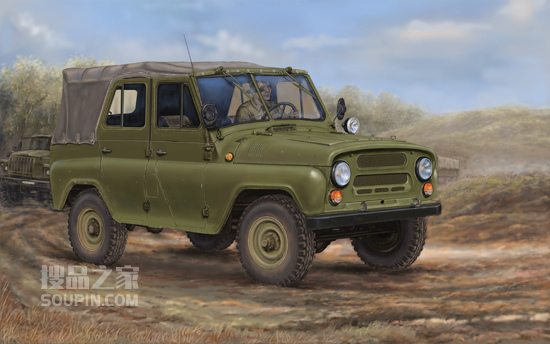苏联UAZ-469军用吉普车 