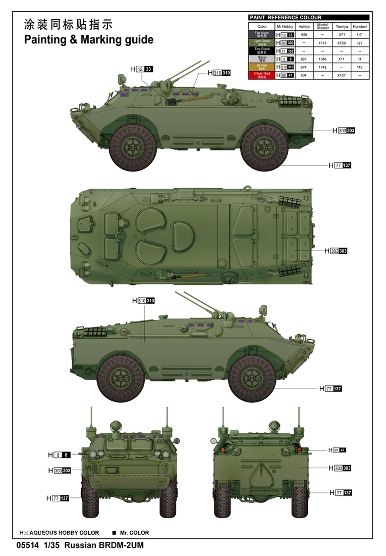 俄罗斯BRDM-2UM指挥车 