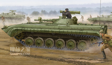 苏联BMP-1P步兵战车 