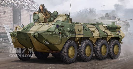 俄罗斯BTR-80 装甲输送车 