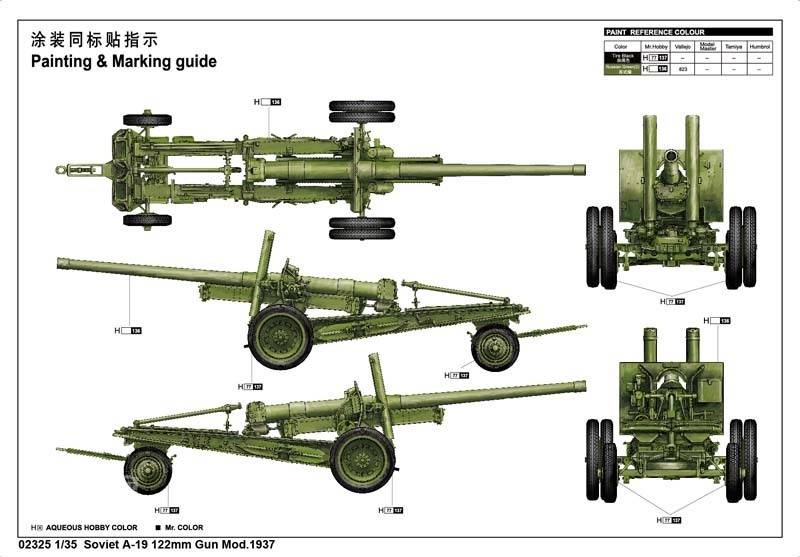 苏联A-19 122毫米火炮 1931/1937年 