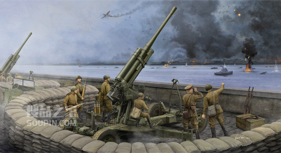 苏联52-K 85毫米防空炮M1943后期型 