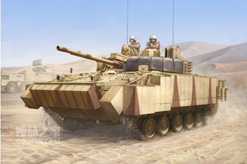 阿联酋陆军BMP-3附加装甲型 