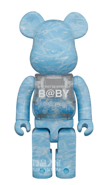 My First Be@rbrick B@by [Water Crest Ver.] (400%)