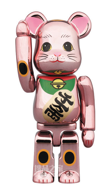 Maneki Neko - Pink Metallic (100%)