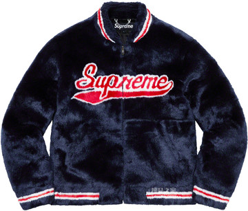 Faux Fur Varsity Jacket  2020春夏
