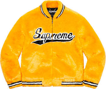 Faux Fur Varsity Jacket  2020春夏